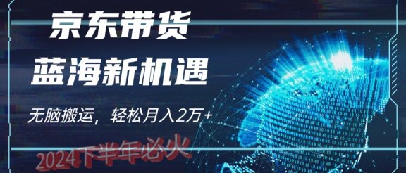 2024下半年最新蓝海项目，无脑搬运，不用剪辑，有手就会，京东图文视频，每月亲测2oooo+