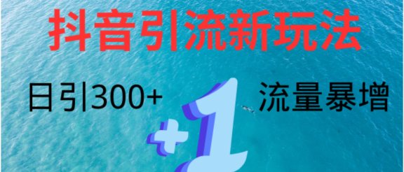创业粉高效引流，抖音工具号玩法4.0，日引300+