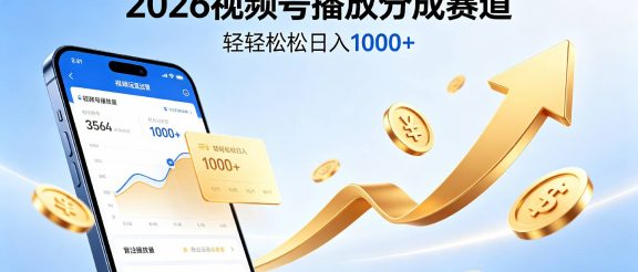 2026做视频号赚分成收益，就选这个赛道，夯爆了，轻松日入1000+