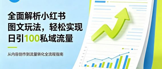 全面解析小红书图文玩法，轻松实现日引 100 私域流量